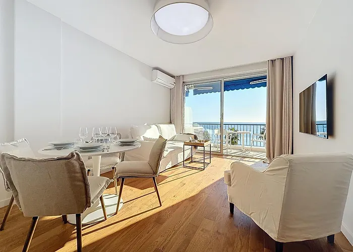 شقة Seaview Promenade Des 2brs Parking Cars 1800 Kg Max