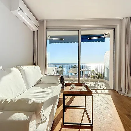 Seaview Promenade Des Anglais 2Brs Apartment Parking Cars 1800 Kg Max