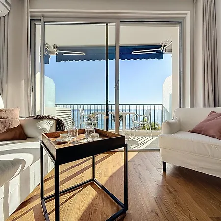 公寓 Seaview Promenade Des Anglais 2Brs Apartment Parking Cars 1800 Kg Max 尼斯